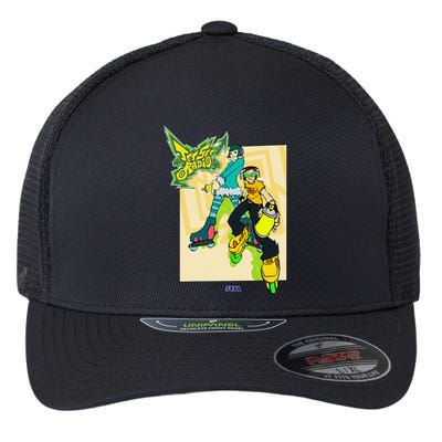 Jet Set Radio Duo Mew Beat Sega Dreamcast Video Game Flexfit Unipanel Trucker Cap
