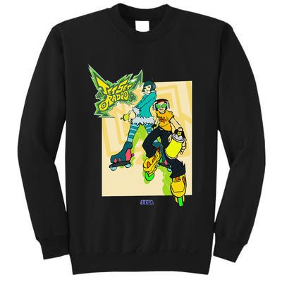 Jet Set Radio Duo Mew Beat Sega Dreamcast Video Game Sweatshirt