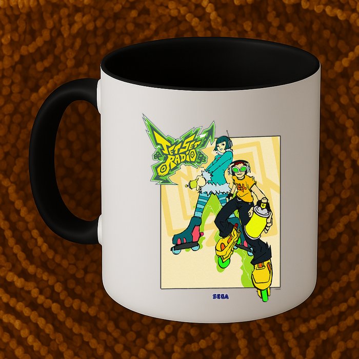 Jet Set Radio Duo Mew Beat Sega Dreamcast Video Game Mug