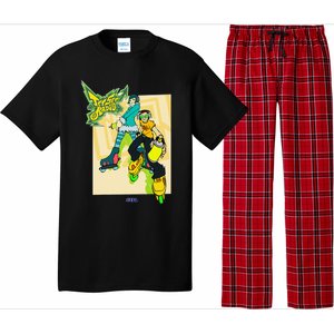 Jet Set Radio Duo Mew Beat Sega Dreamcast Video Game Pajama Set