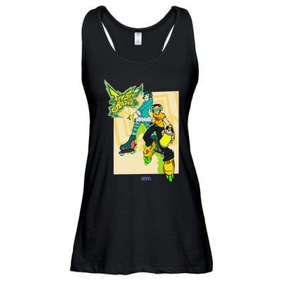 Jet Set Radio Duo Mew Beat Sega Dreamcast Video Game Ladies Essential Flowy Tank