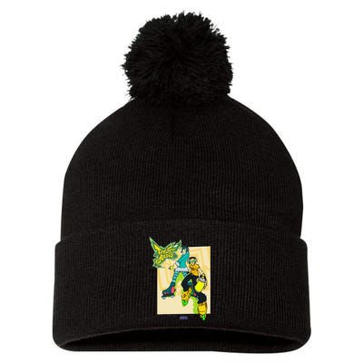 Jet Set Radio Duo Mew Beat Sega Dreamcast Video Game Pom Pom 12in Knit Beanie