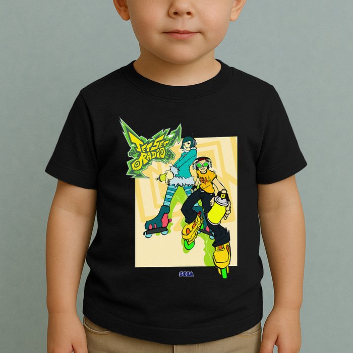 Jet Set Radio Duo Mew Beat Sega Dreamcast Video Game Toddler T-Shirt