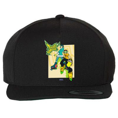 Jet Set Radio Duo Mew Beat Sega Dreamcast Video Game Wool Snapback Cap