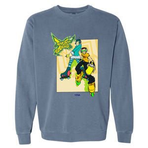 Jet Set Radio Duo Mew Beat Sega Dreamcast Video Game Garment-Dyed Sweatshirt