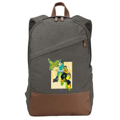 Jet Set Radio Duo Mew Beat Sega Dreamcast Video Game Cotton Canvas Backpack