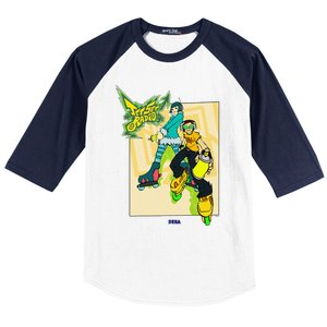 Jet Set Radio Duo Mew Beat Sega Dreamcast Video Game Baseball Sleeve Shirt