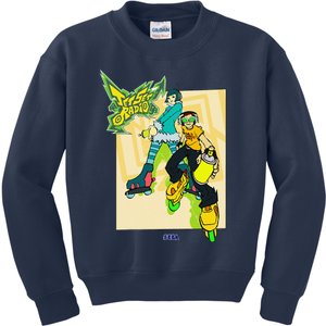 Jet Set Radio Duo Mew Beat Sega Dreamcast Video Game Kids Sweatshirt