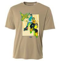 Jet Set Radio Duo Mew Beat Sega Dreamcast Video Game Cooling Performance Crew T-Shirt