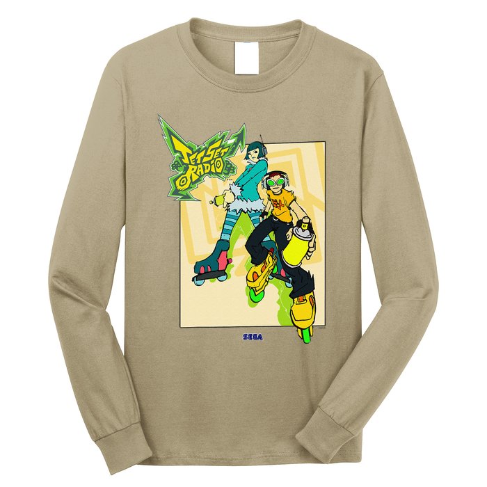 Jet Set Radio Duo Mew Beat Sega Dreamcast Video Game Long Sleeve Shirt