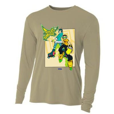 Jet Set Radio Duo Mew Beat Sega Dreamcast Video Game Cooling Performance Long Sleeve Crew
