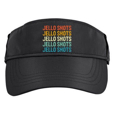Jello Shots Retro Vintage Adult Drive Performance Visor
