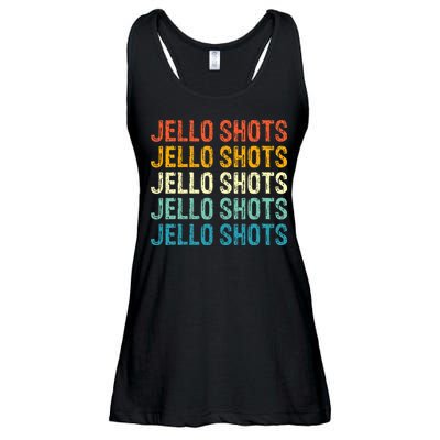 Jello Shots Retro Vintage Ladies Essential Flowy Tank