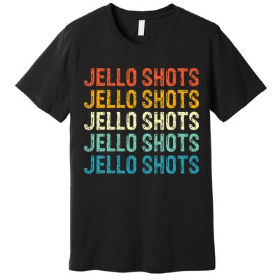 Jello Shots Retro Vintage Premium T-Shirt