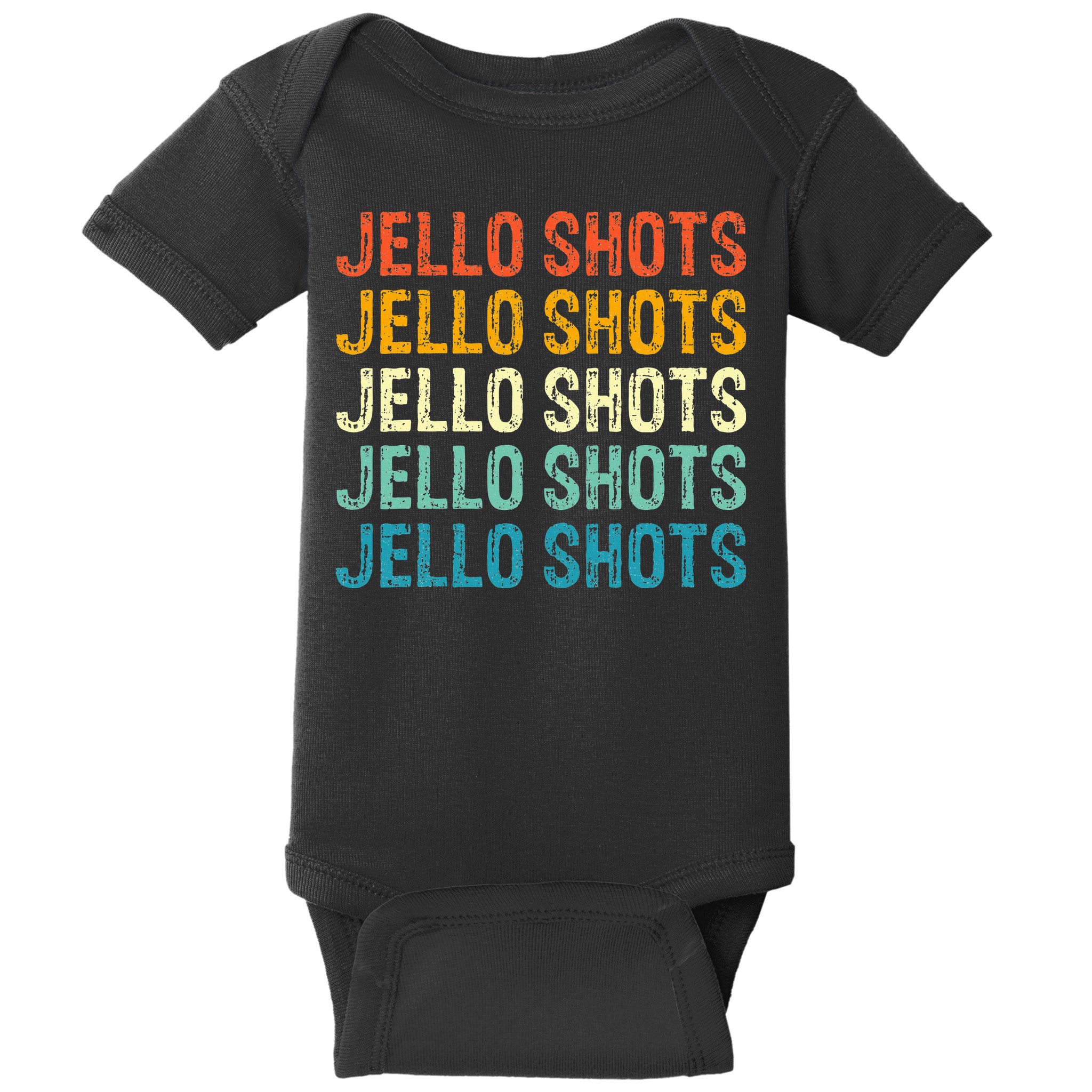 Jello Shots Retro Vintage Baby Bodysuit