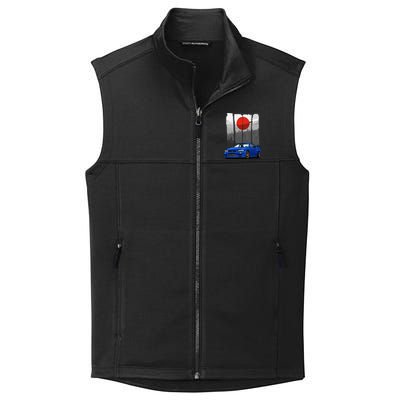 Jdm Skyline R34 Car Tuning Japan Rising Sun Drift Collective Smooth Fleece Vest