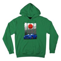 Jdm Skyline R34 Car Tuning Japan Rising Sun Drift Hoodie