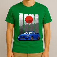 Jdm Skyline R34 Car Tuning Japan Rising Sun Drift T-Shirt