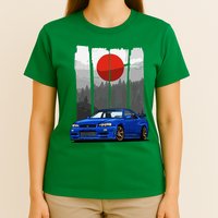 Jdm Skyline R34 Car Tuning Japan Rising Sun Drift T-Shirt