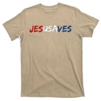 Jesus Saves Religious Patriotic USA Pride Gift T-Shirt