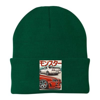 JDM Skyline R32 Car Tuning Japan Rising Sun Drift Knit Cap Winter Beanie