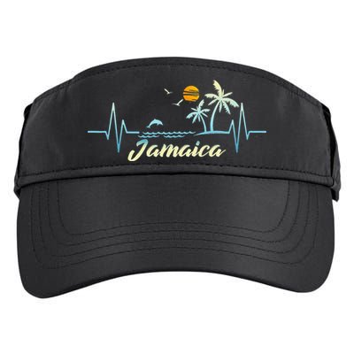 Jamaican Souvenir Spring Break Jamaica Adult Drive Performance Visor