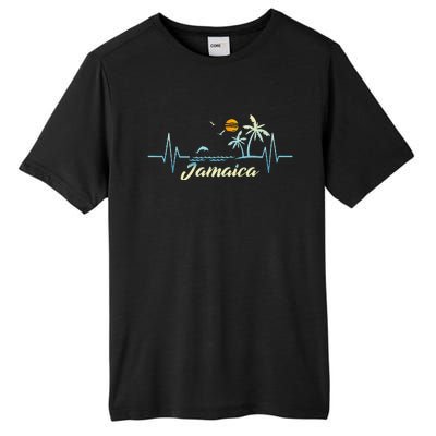 Jamaican Souvenir Spring Break Jamaica Tall Fusion ChromaSoft Performance T-Shirt