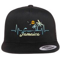 Jamaican Souvenir Spring Break Jamaica Flatbill Hat