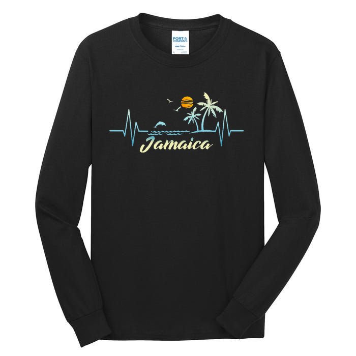 Jamaican Souvenir Spring Break Jamaica Tall Long Sleeve T-Shirt