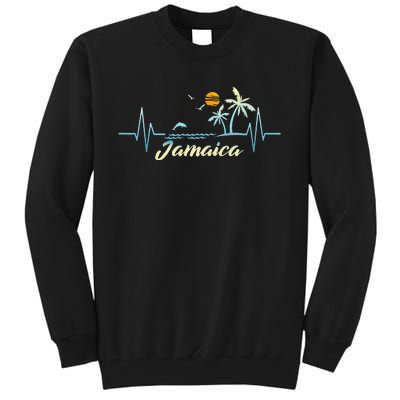 Jamaican Souvenir Spring Break Jamaica Tall Sweatshirt