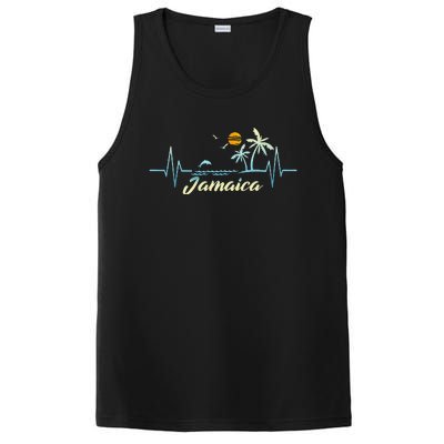 Jamaican Souvenir Spring Break Jamaica PosiCharge Competitor Tank