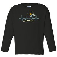 Jamaican Souvenir Spring Break Jamaica Toddler Long Sleeve Shirt