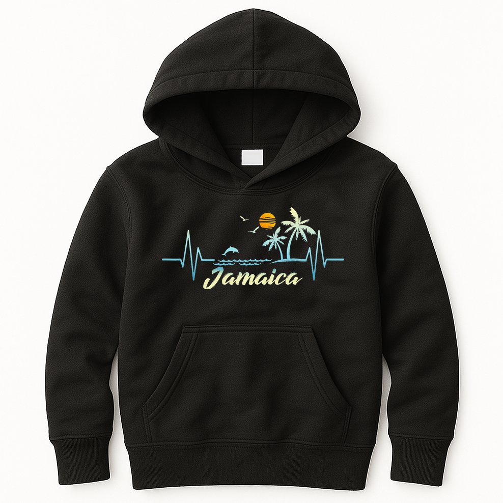 Jamaican Souvenir Spring Break Jamaica Kids Hoodie