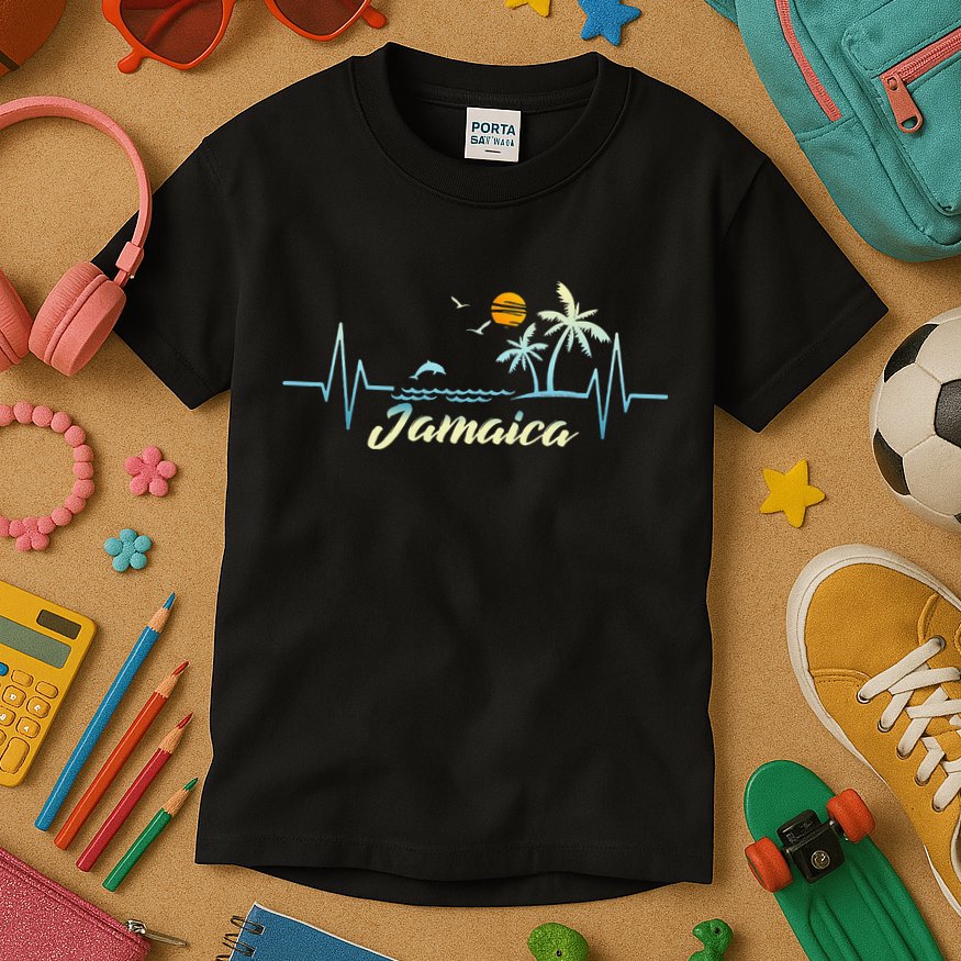 Jamaican Souvenir Spring Break Jamaica Kids T-Shirt