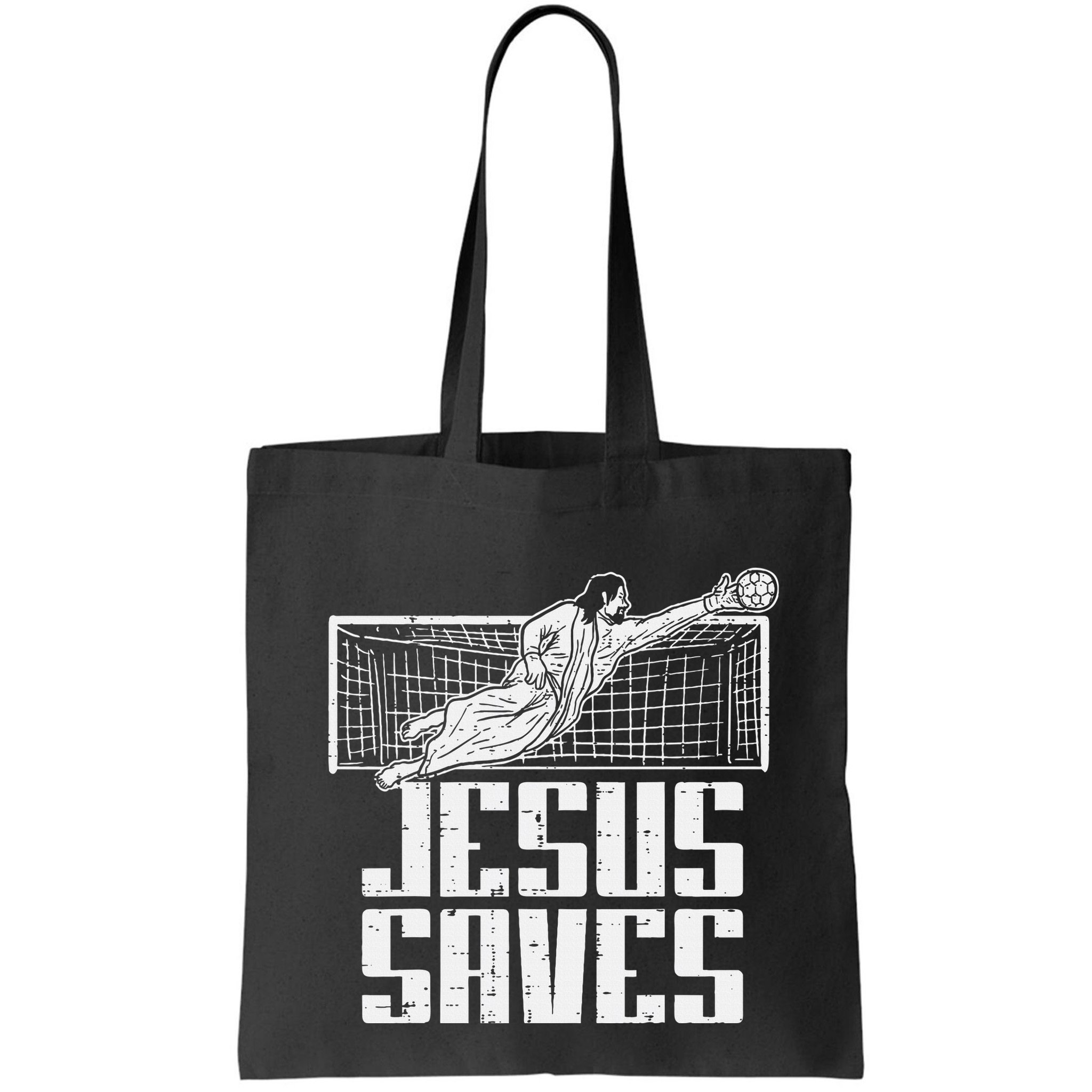 Jesus Saves Soccer Football Christian Goalie Goalkeeper Bag
