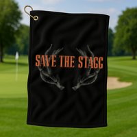 Jeremy Siers Save The Stagg Golf Towel
