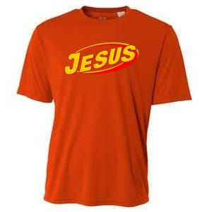 Jesus Sports Style Logo Cooling Performance Crew T-Shirt