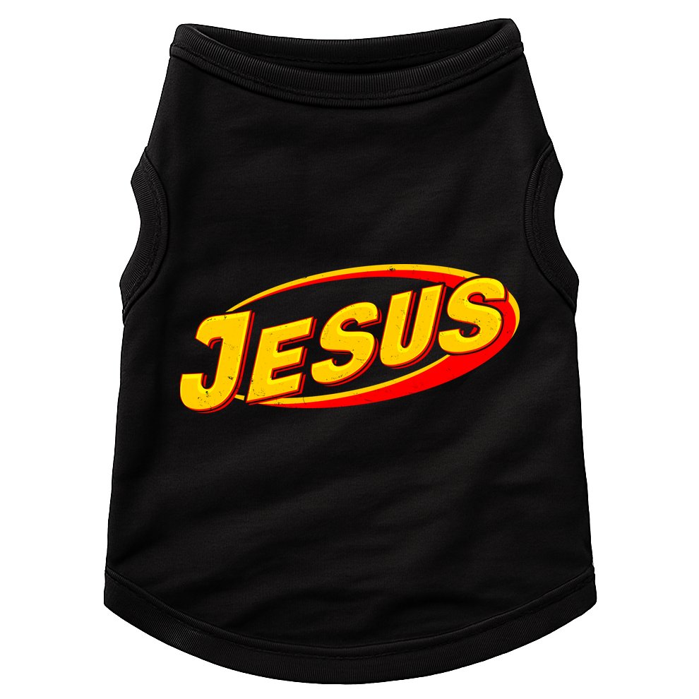 Jesus Sports Style Logo Doggie Tank