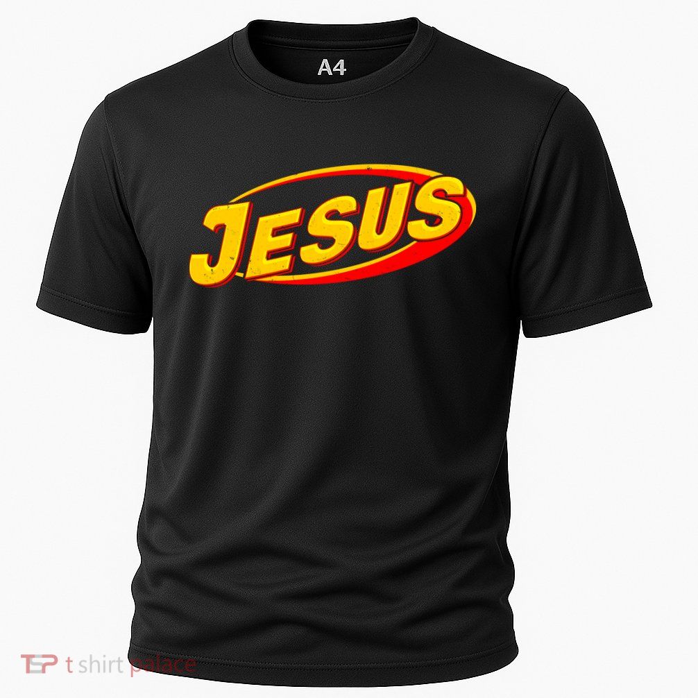 Jesus Sports Style Logo Cooling Performance Crew T-Shirt