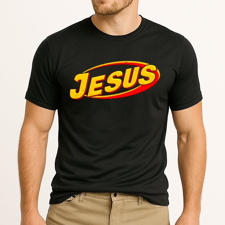 Jesus Sports Style Logo Cooling Performance Crew T-Shirt