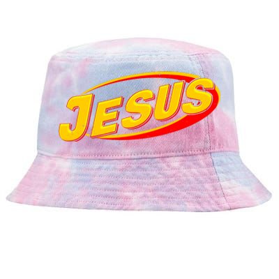 Jesus Sports Style Logo Tie-Dyed Bucket Hat