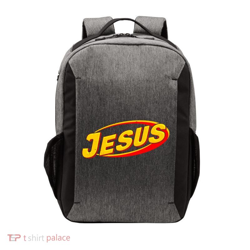 Jesus Sports Style Logo Vector Backpack