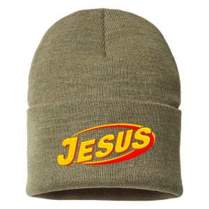 Jesus Sports Style Logo Sustainable Knit Beanie