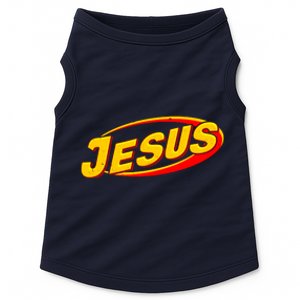 Jesus Sports Style Logo Doggie Tank