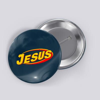 Jesus Sports Style Logo Button