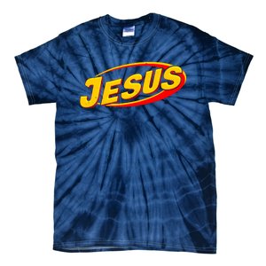 Jesus Sports Style Logo Tie-Dye T-Shirt