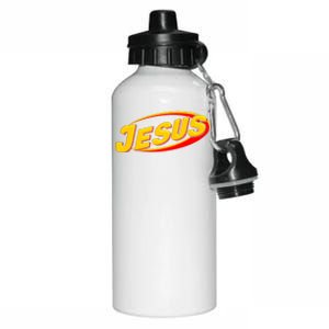 Jesus Sports Style Logo Aluminum Water Bottle 