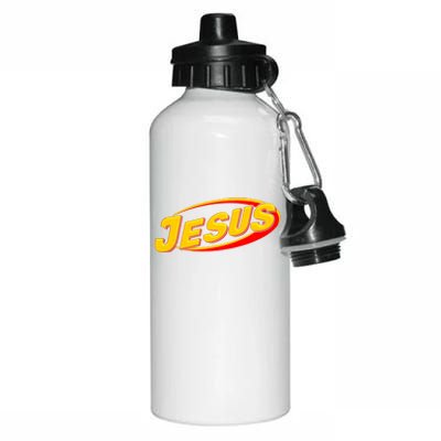 Jesus Sports Style Logo Aluminum Water Bottle