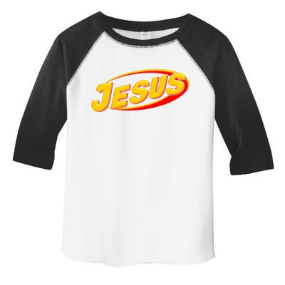 Jesus Sports Style Logo Toddler Fine Jersey T-Shirt