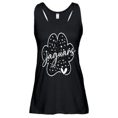 Jaguars School Spirit Team Pride Back To School Ladies Essential Flowy Tank